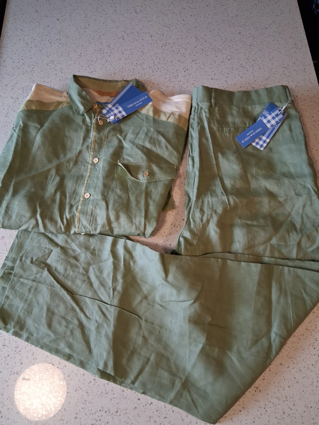 Cotton blend suits MENS