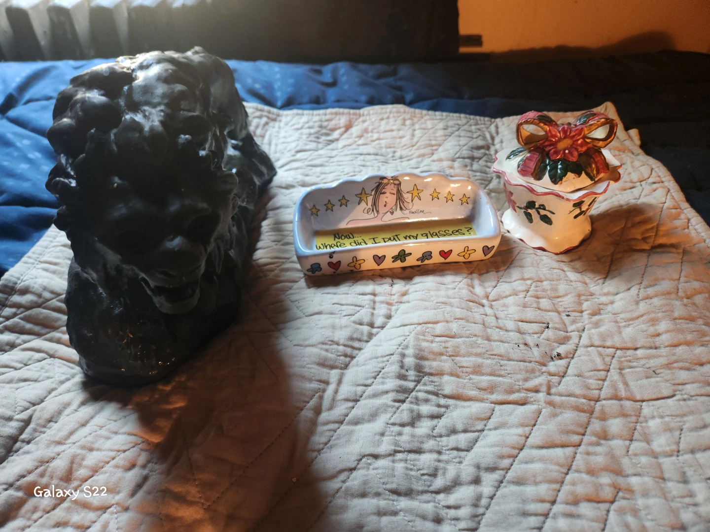 unique 3-piece mix of home accents and tabletop items