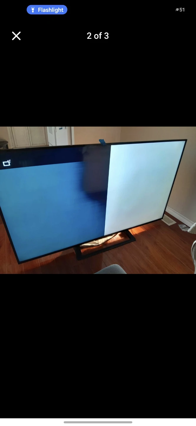 Tv for parts pr repair
