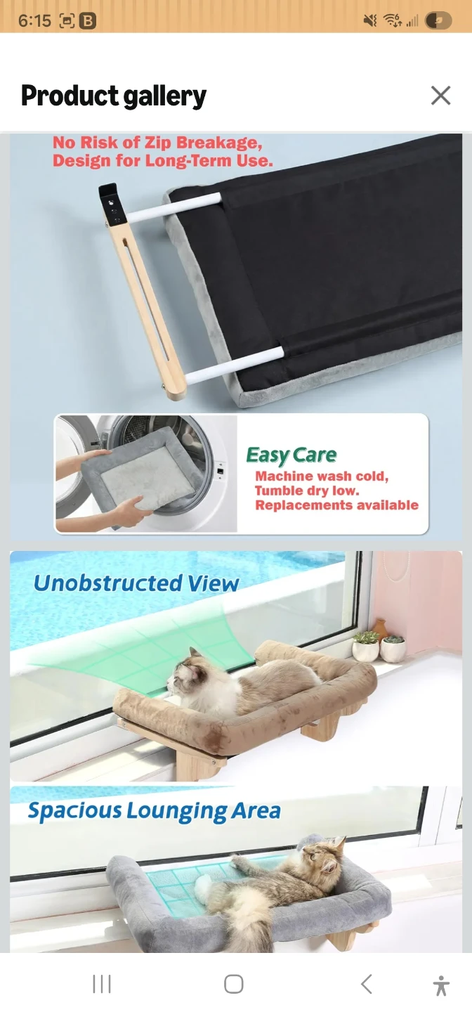 Cat Window Perch - photo 3