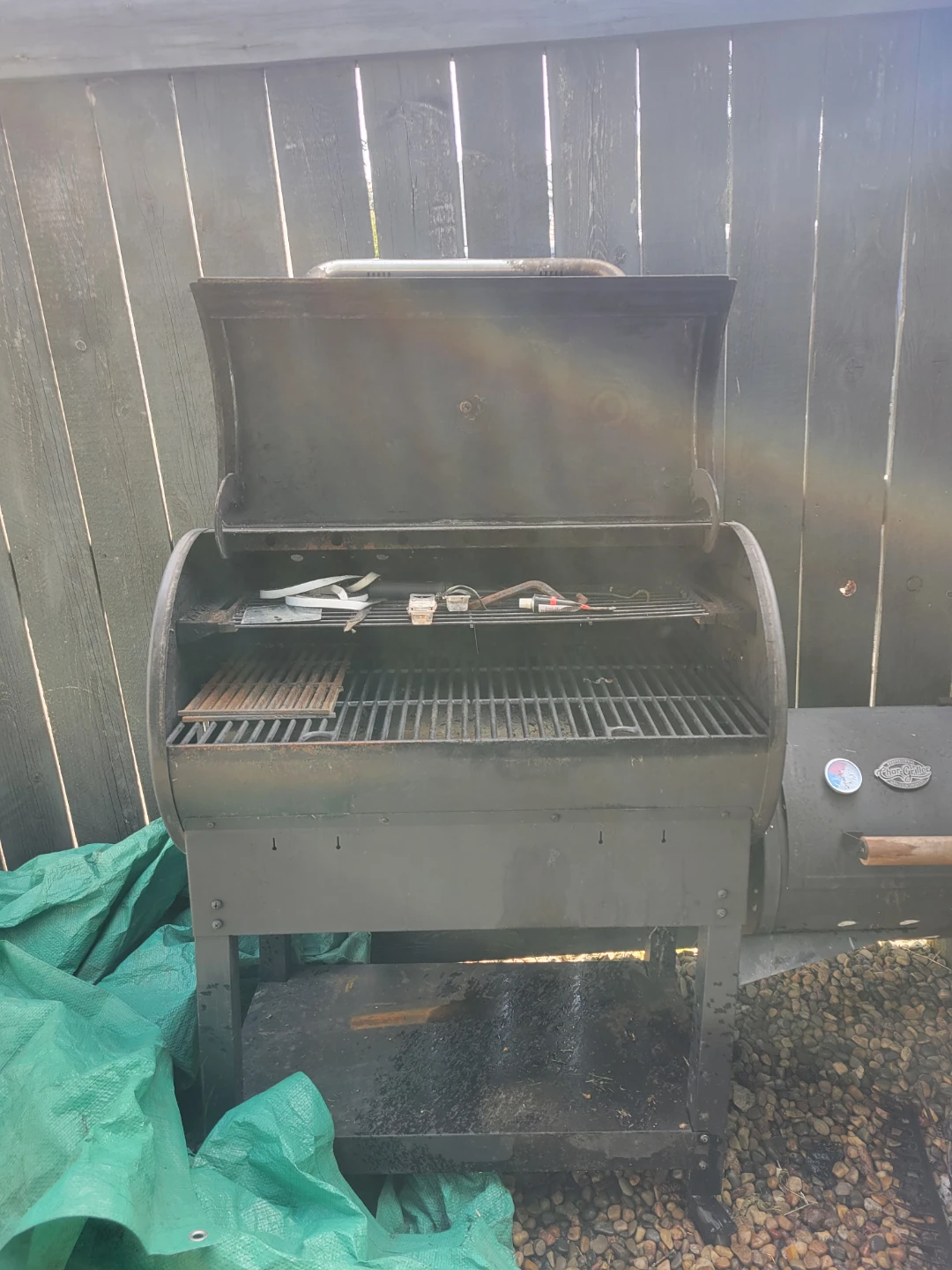 Char-Griller Offset Smoker BBQ - photo 3
