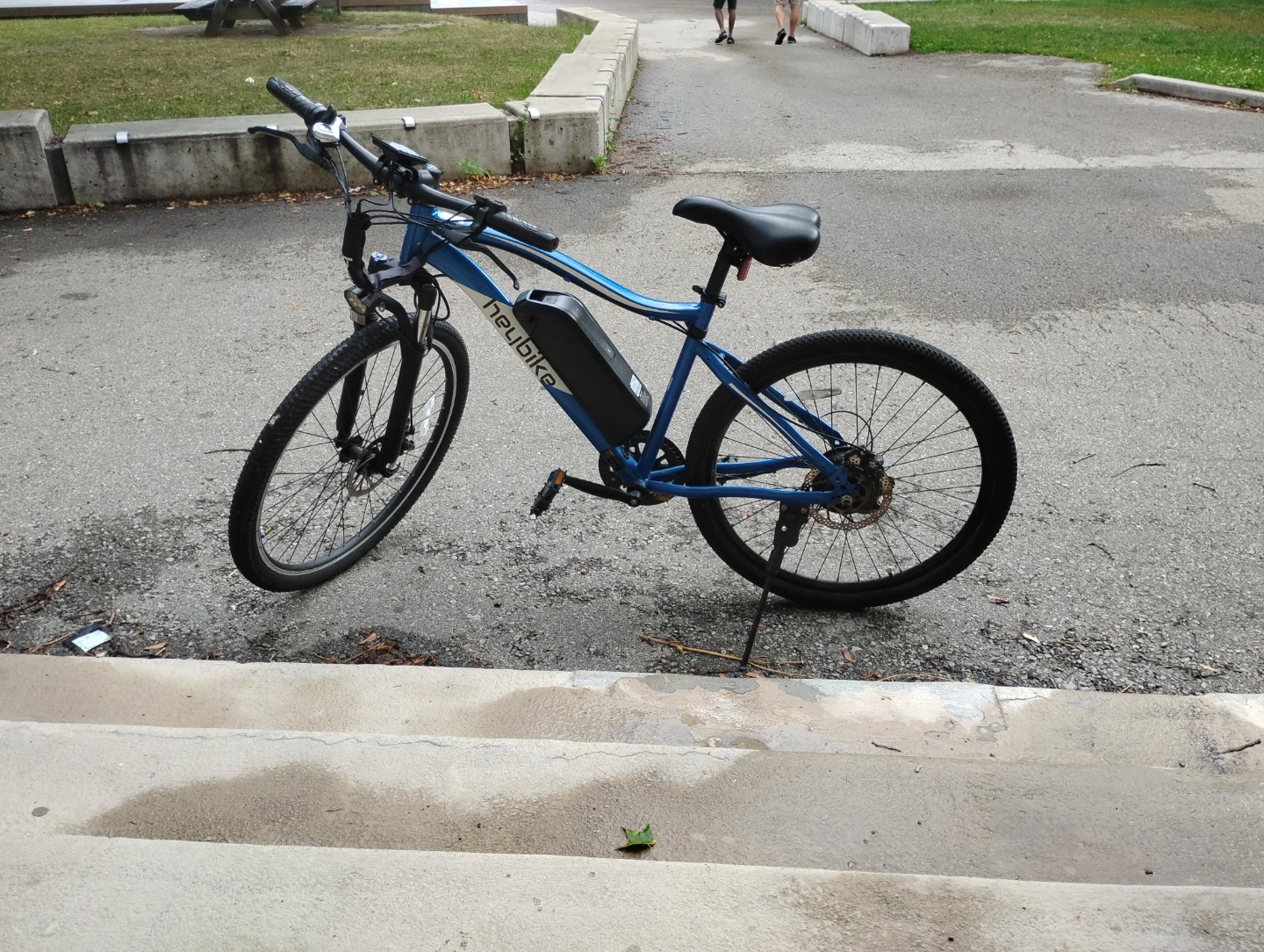 Blue Heybike Electric Bicycle