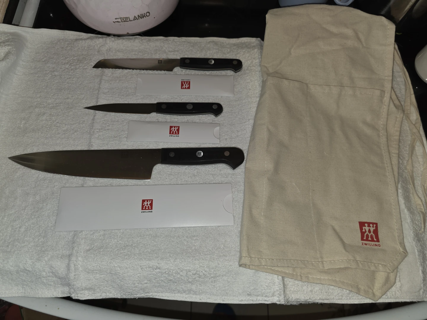 New ZWILLING German-made Gourmet 3-piece Knife Set Knife Set - photo 3