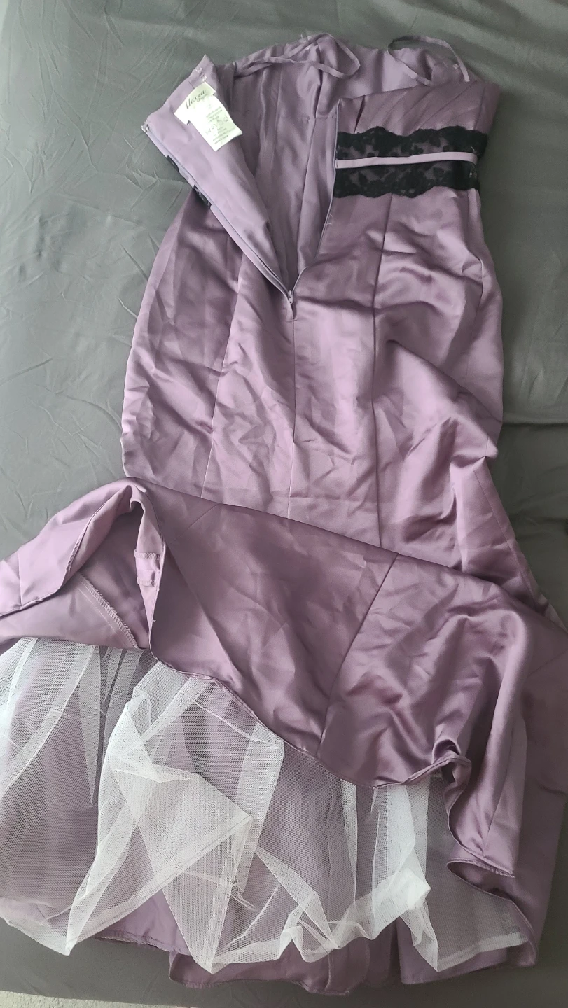 Alexia Designs Purple Prom Dress Size 6 - photo 4