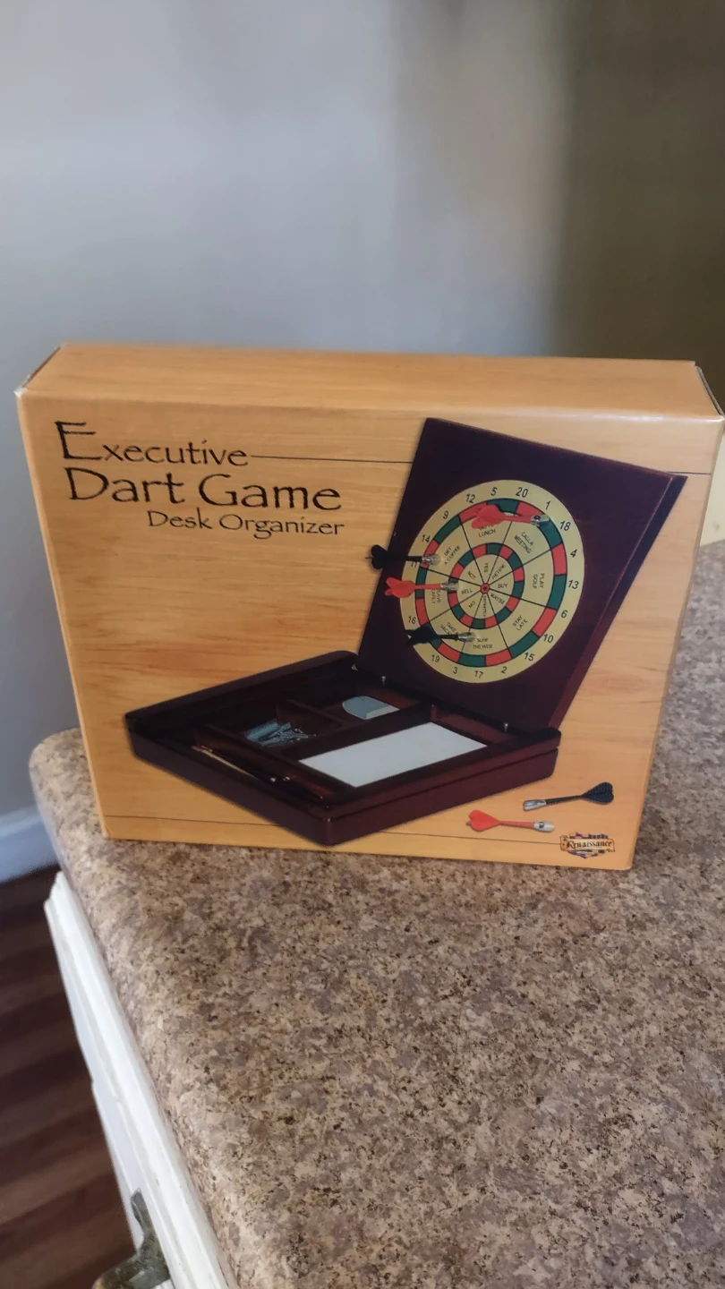 Executive Dart Game Desk Organizer - photo 2