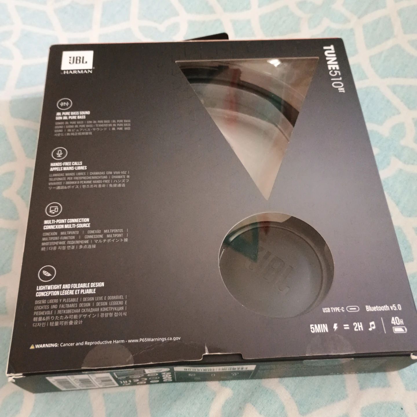 JBL TUNE510BT Wireless On-Ear Headphones - photo 4