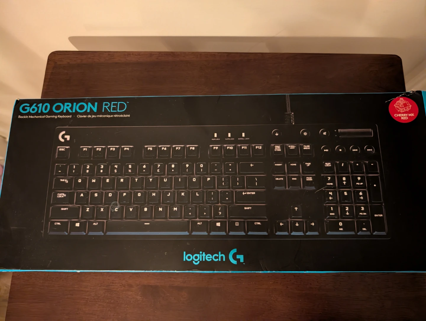 Logitech G610 Orion Red Backlit Mechanical Keyboard
