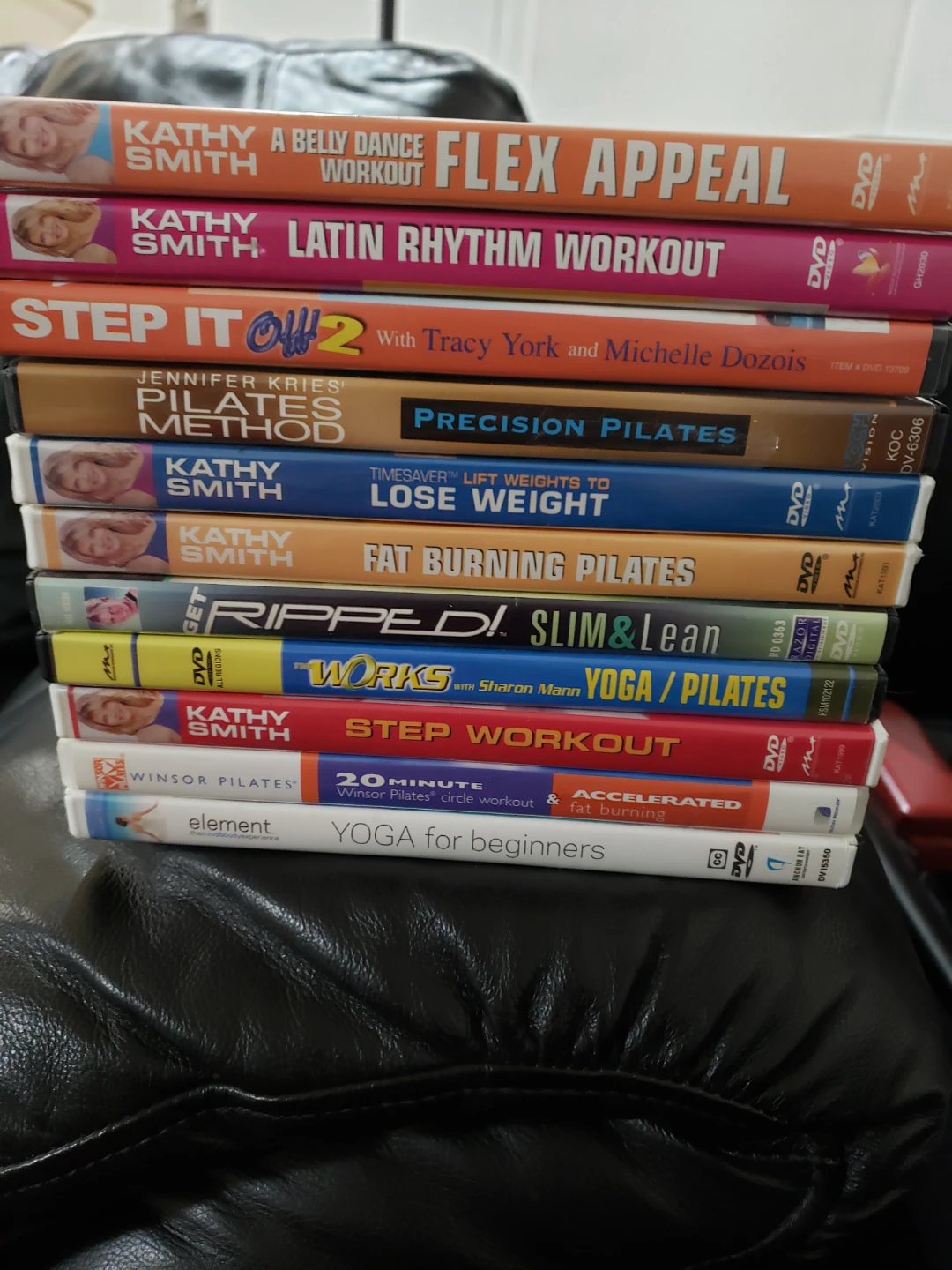 Exercise, Yoga, Pilates, and Dance DVD's