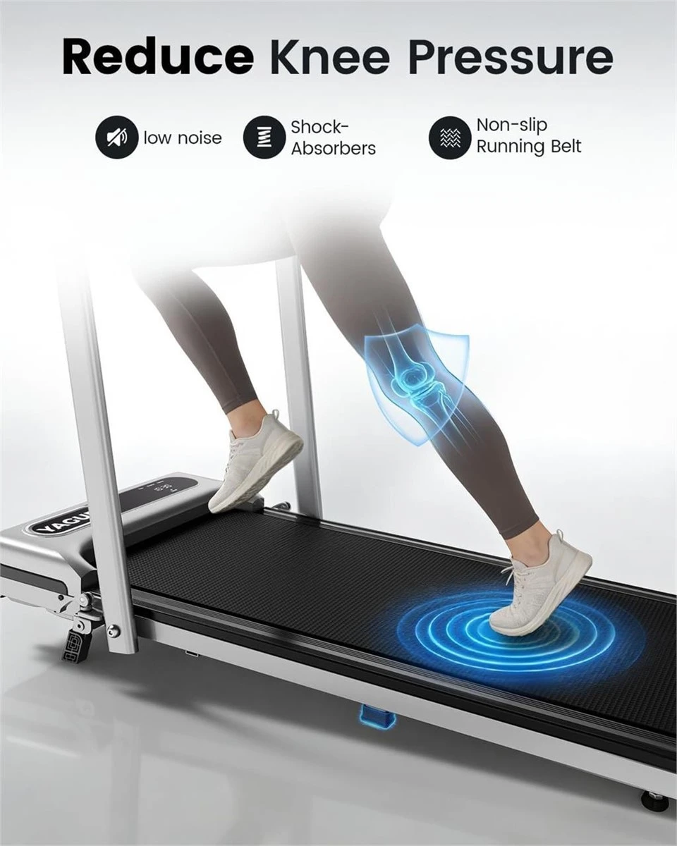 2-in-1 Folding Treadmill / Under-Desk Walking Pad OB (Like New) - photo 3