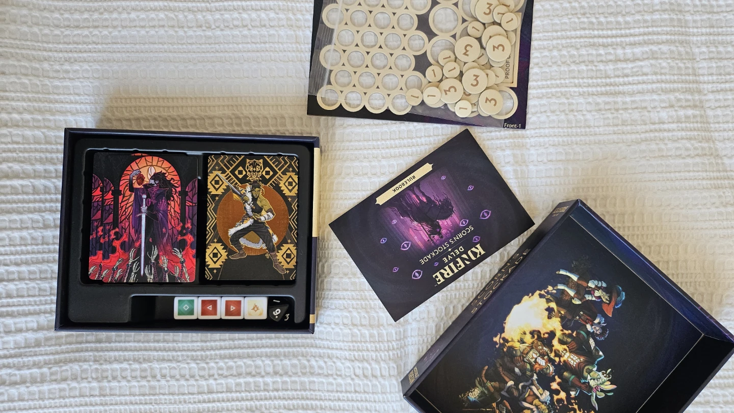 Kinfire Delve: Scorn's Stockade Board Game - photo 2