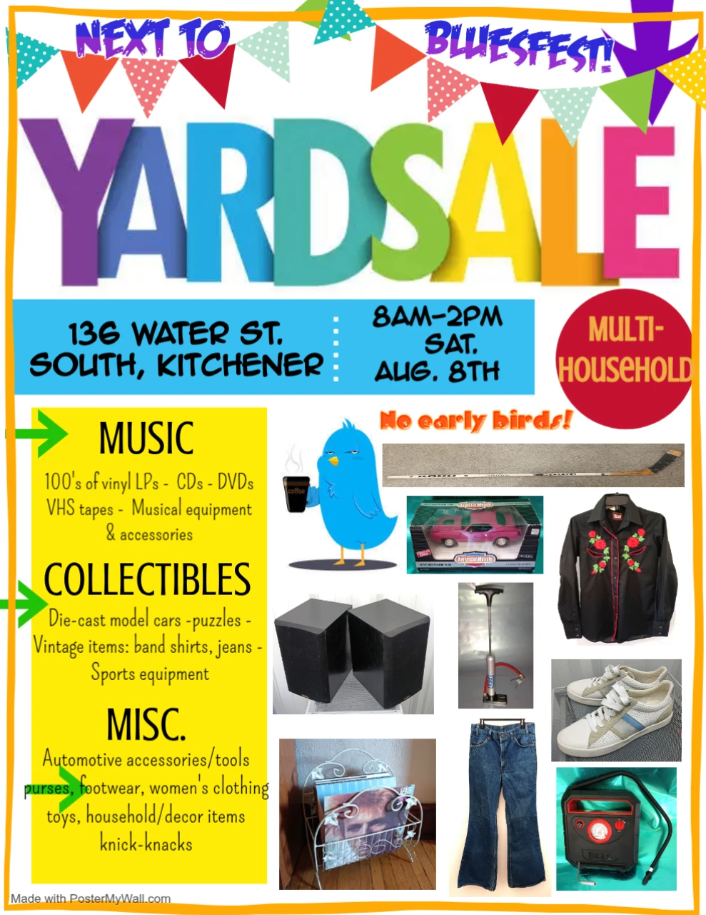 Multi-Household Yard Sale in Kitchener