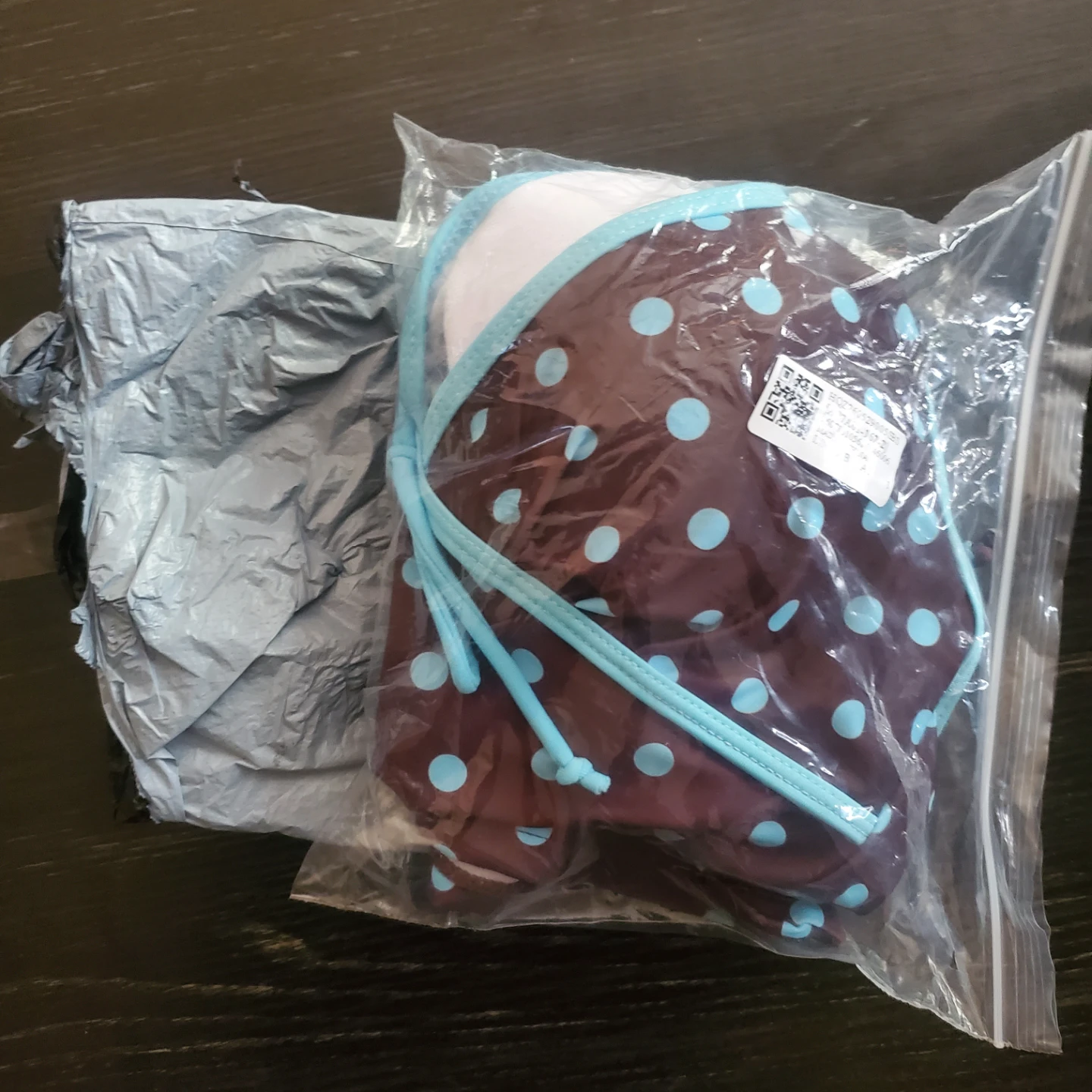 Brown Polka Dot Tankini Swimsuit - photo 4