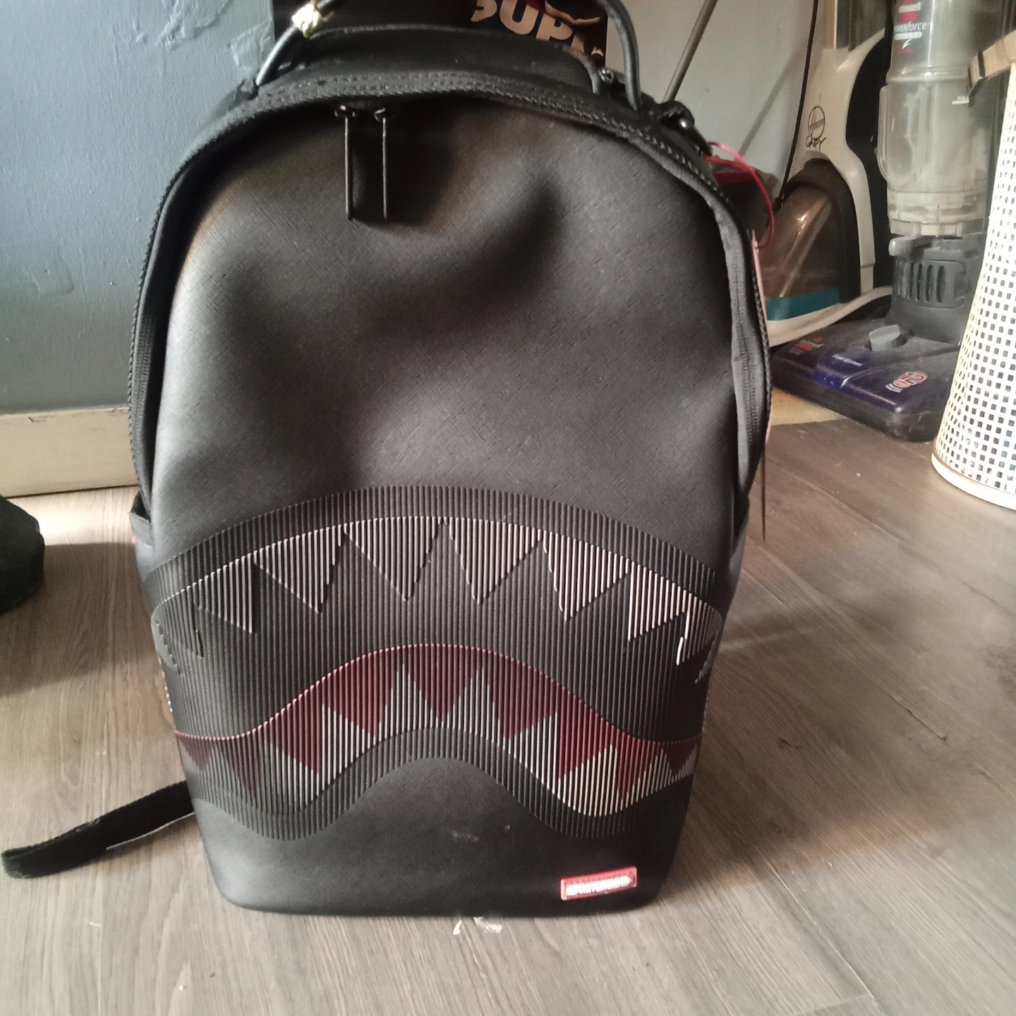 Sprayground Black Shark Mouth Backpack - photo 2
