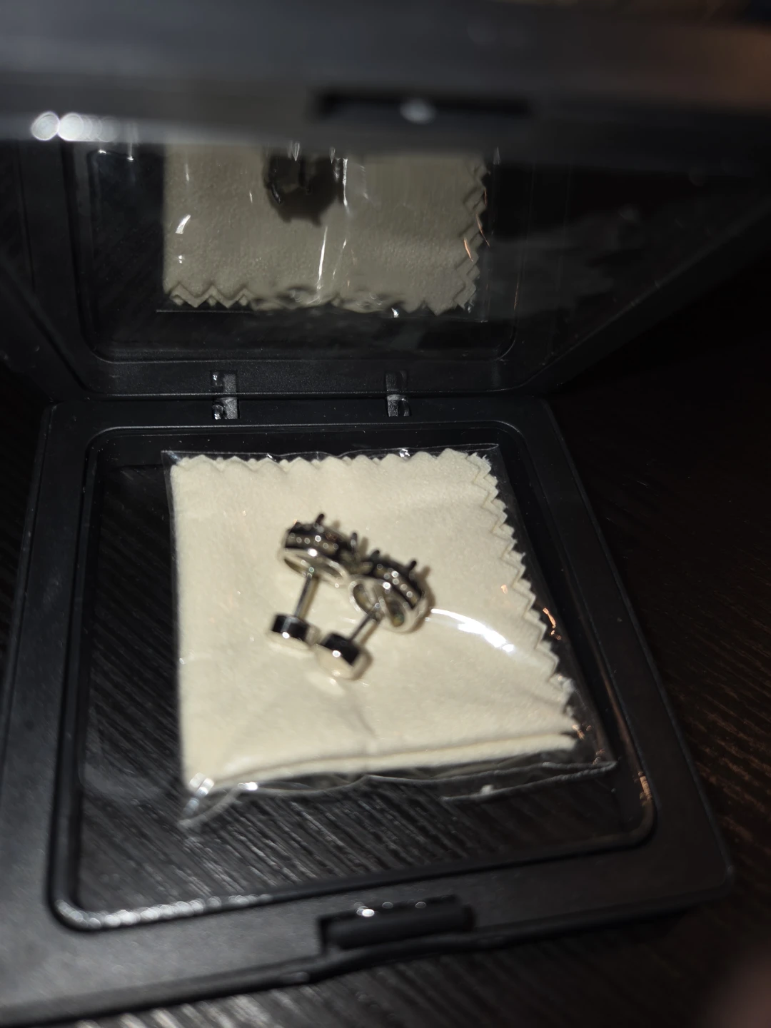 Cufflinks with Rhinestones - photo 3