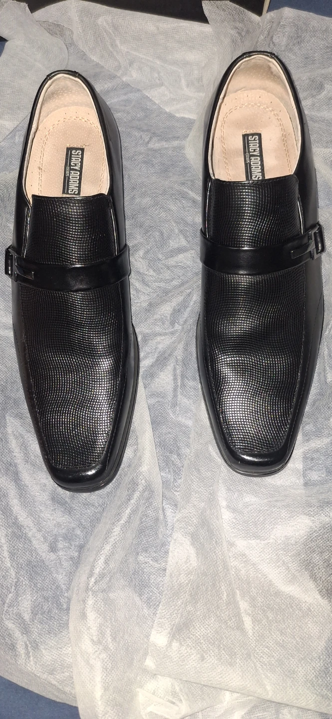 Stacy Adams Black Loafer Shoes