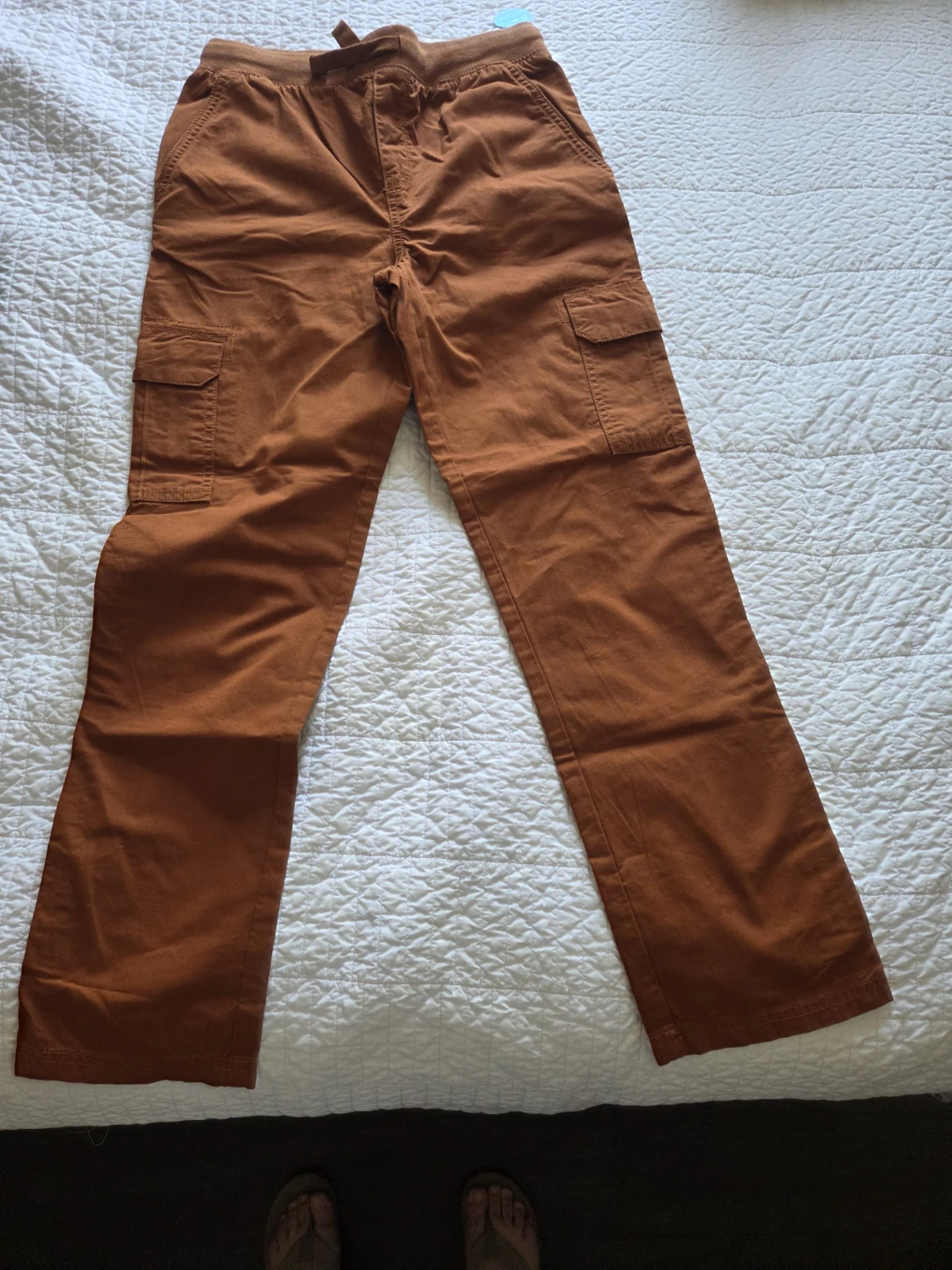 Children's Cargo Pants - Rust Colour- Carter's