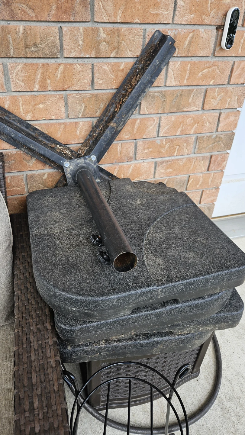 Patio Umbrella with Base - photo 2