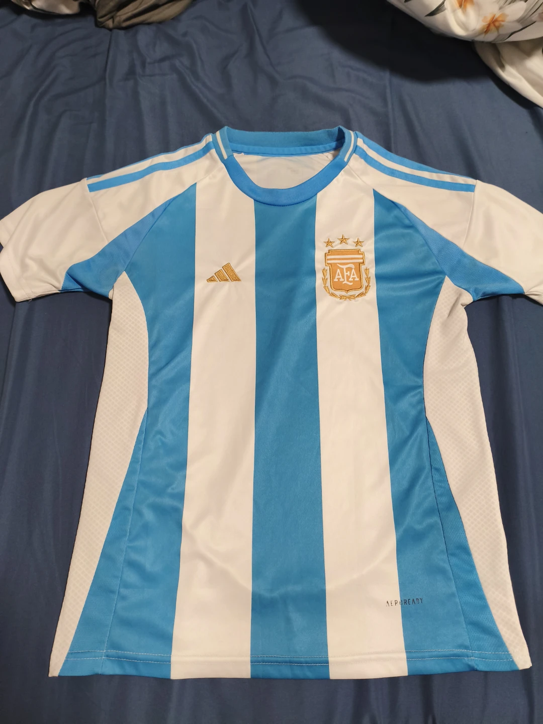 Adidas Argentina Soccer Jersey and Shorts Set size 26