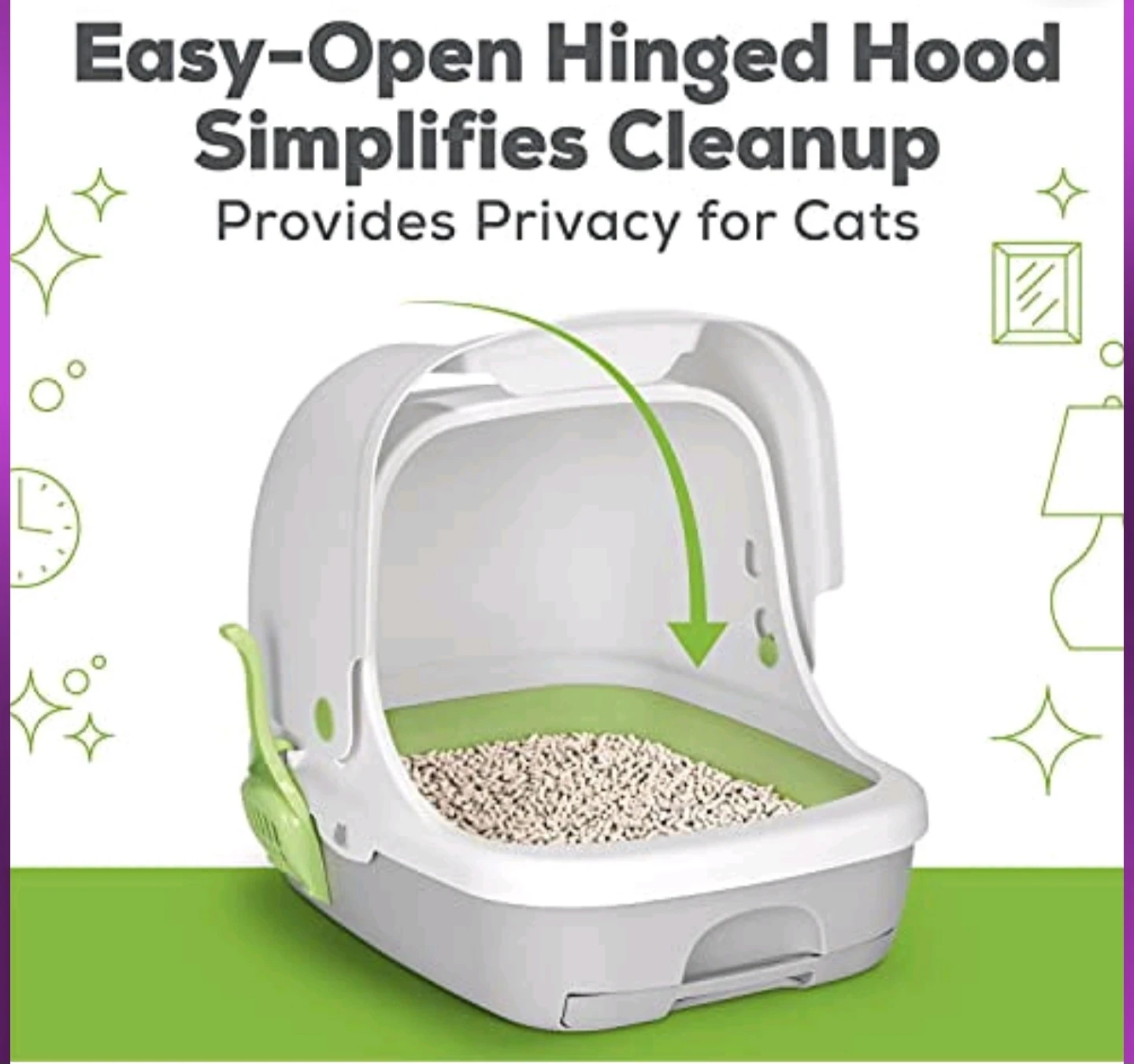 Purina Hooded Litter Box System BREEZE Hooded System