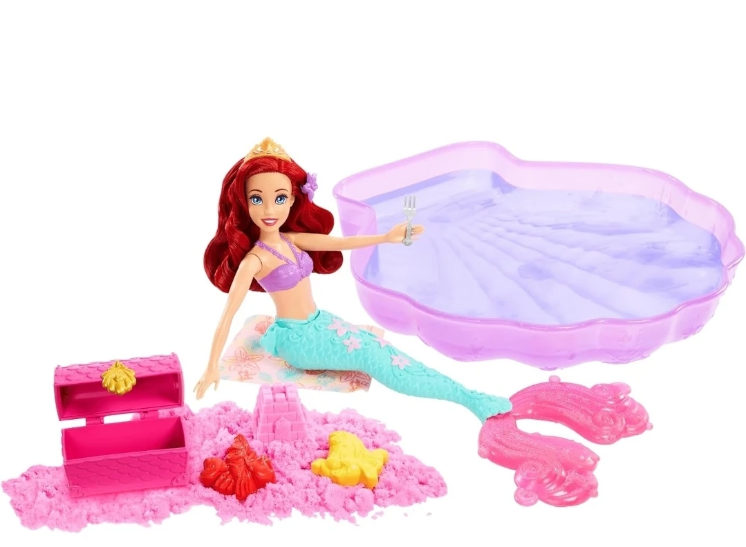 Disney Princess Ariel Swim and Sand Doll Set - photo 3