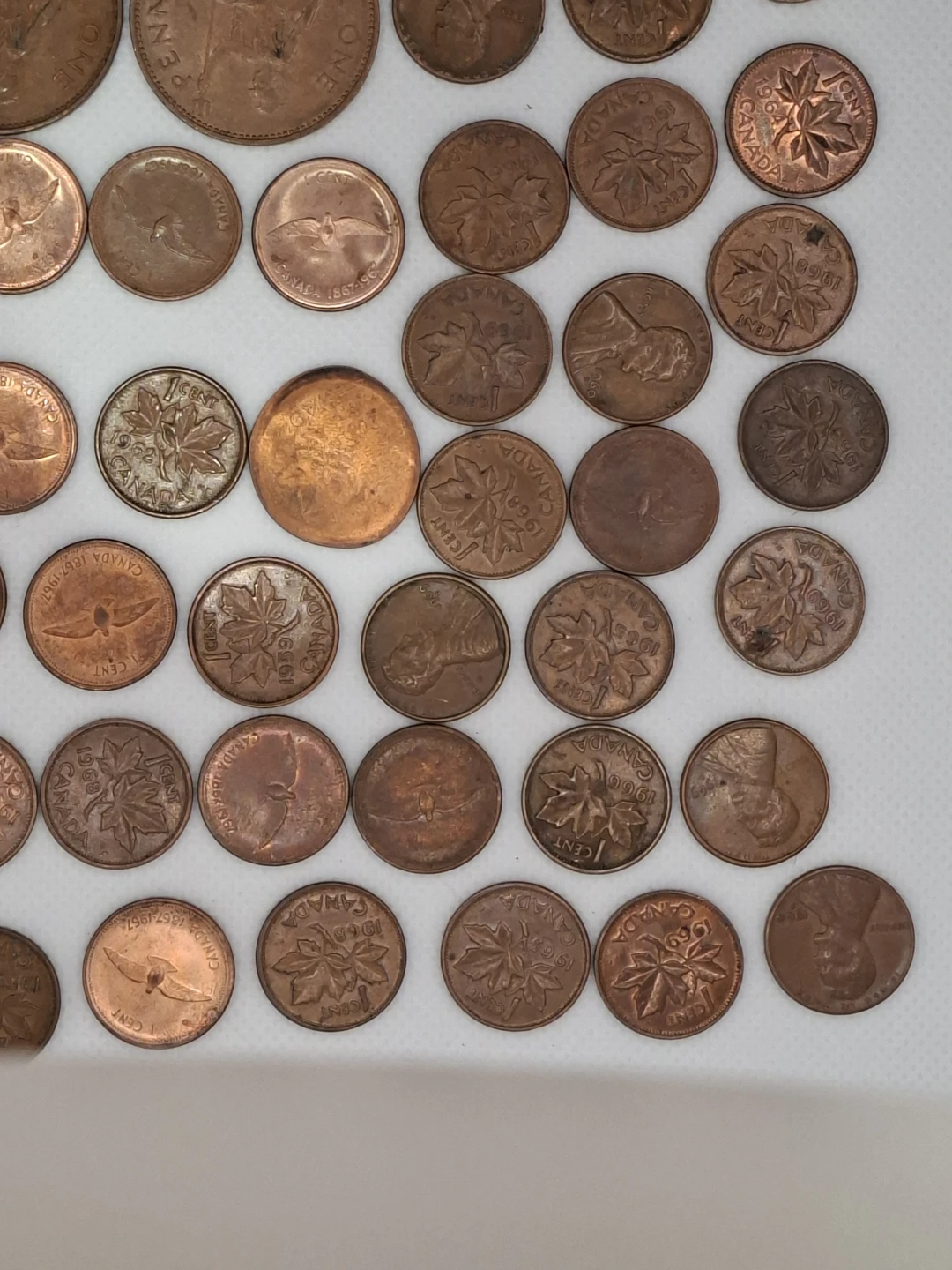 Lot of all 1950s and 1960s coppers - photo 4