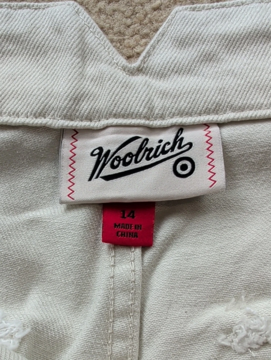Woolrich Cream Baggy Cargo Pants - photo 5
