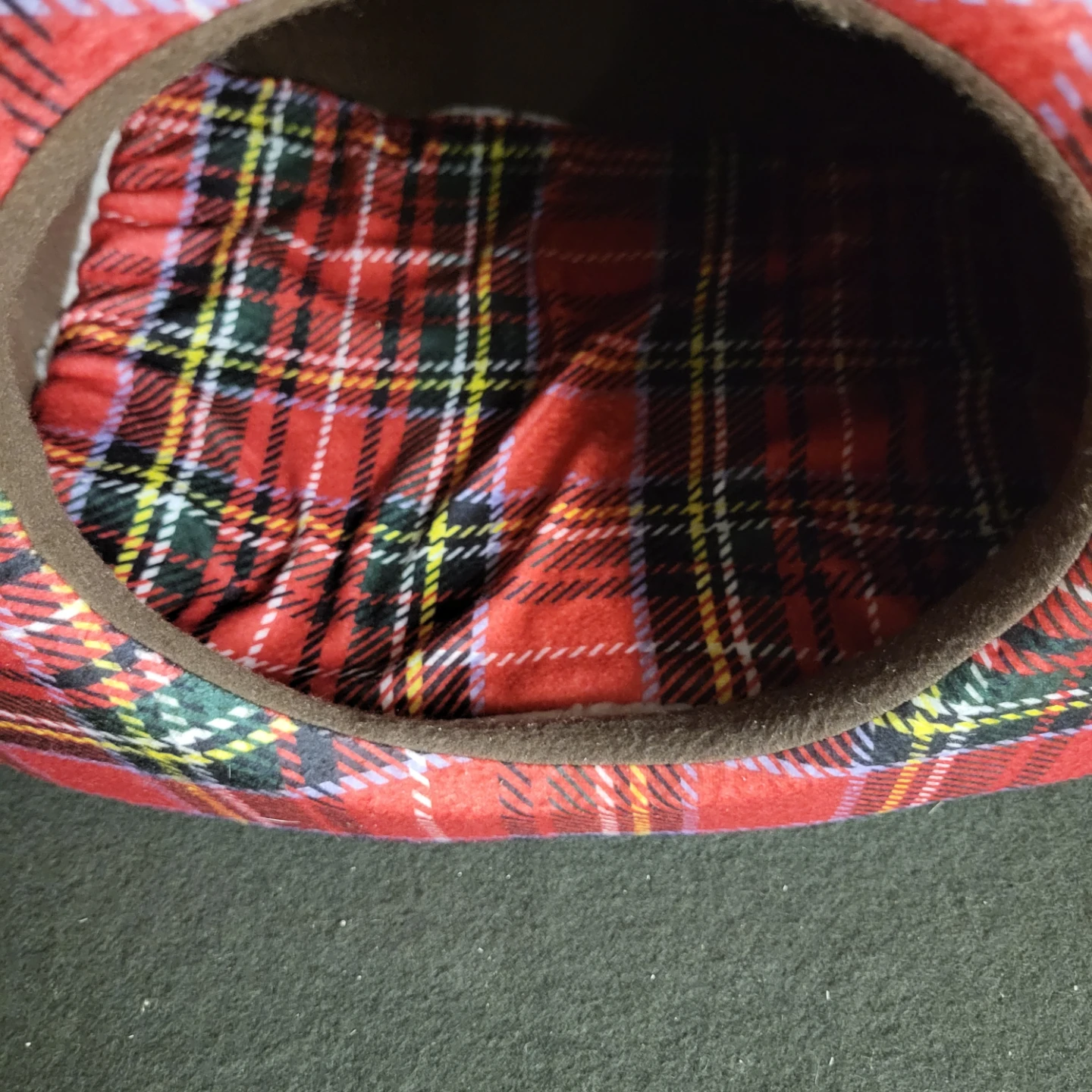 Tartan Plaid Pet Bed House
