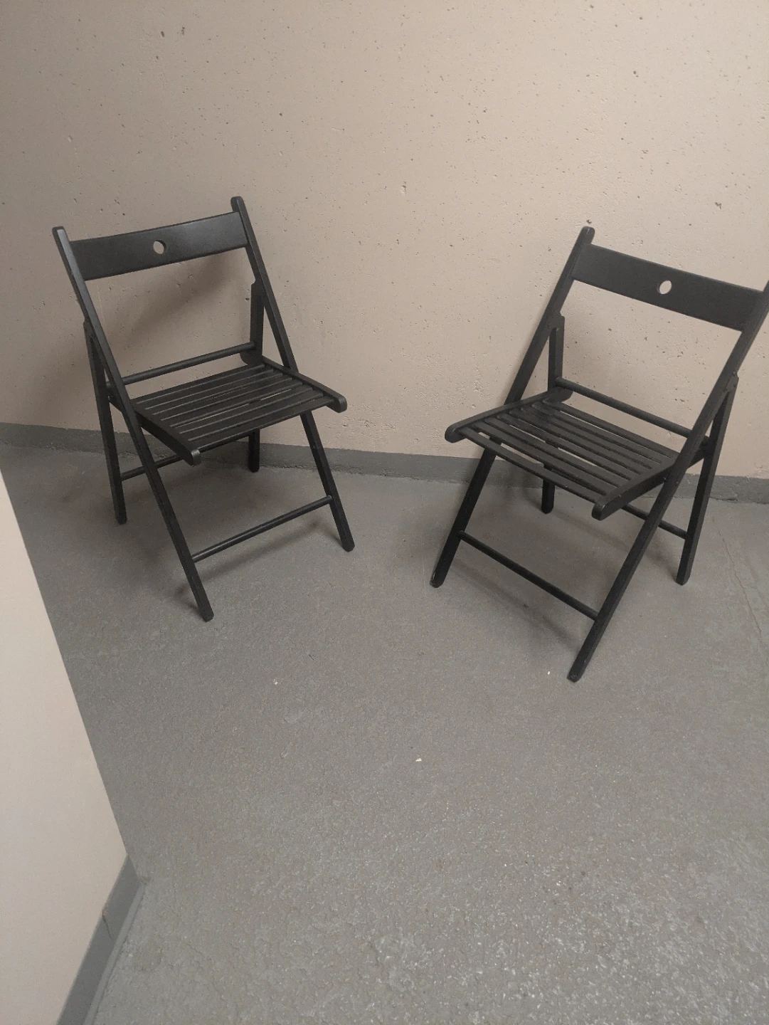 IKEA TERJE Folding Chairs - Set of 2