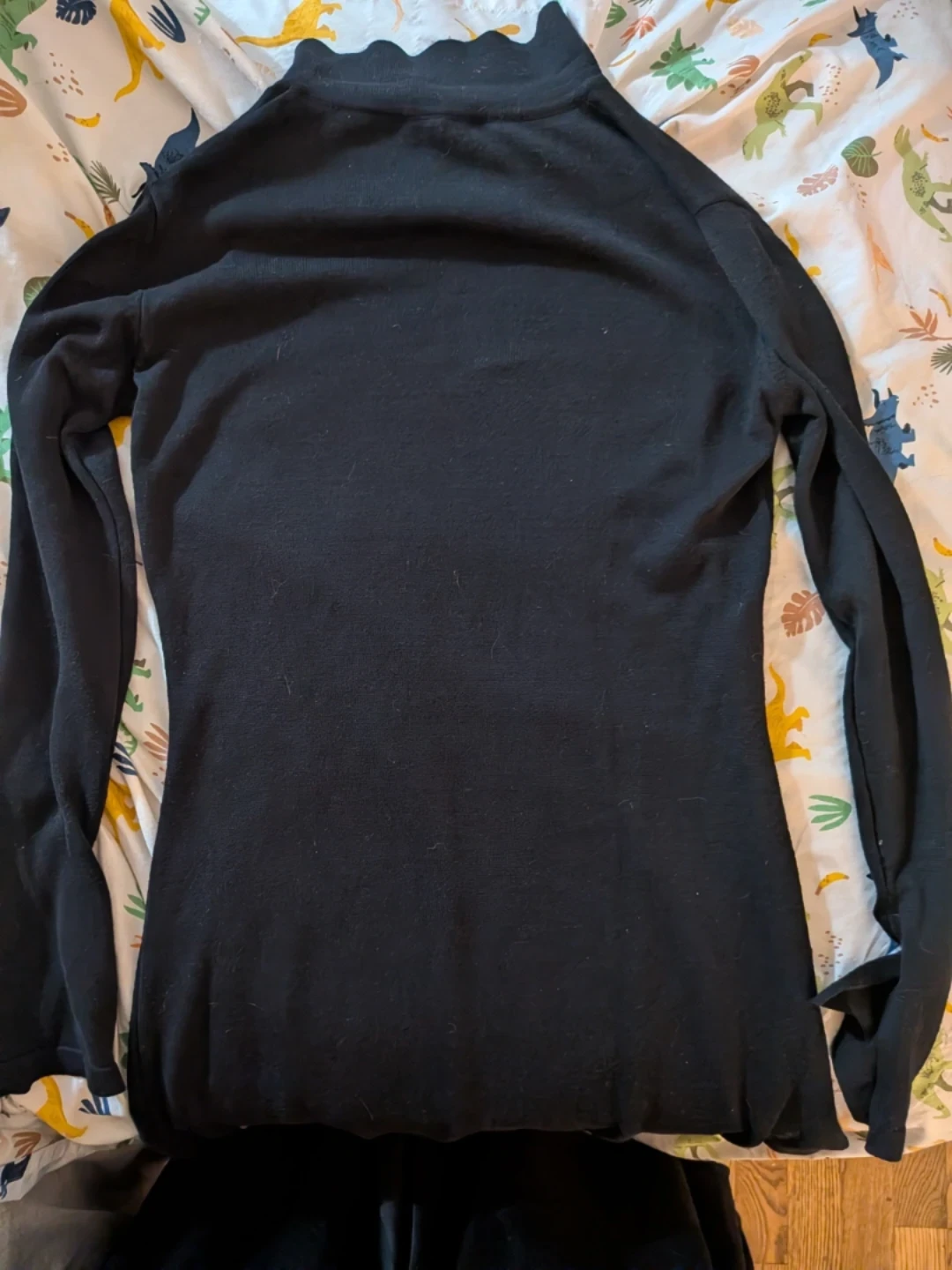 DJERF AVENUE Black Long Sleeve Top XS - photo 4