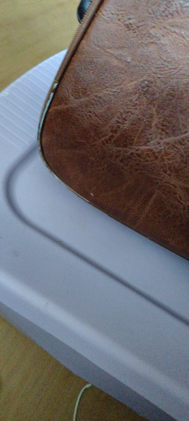 Brown Faux Leather Duffle Bag - photo 4