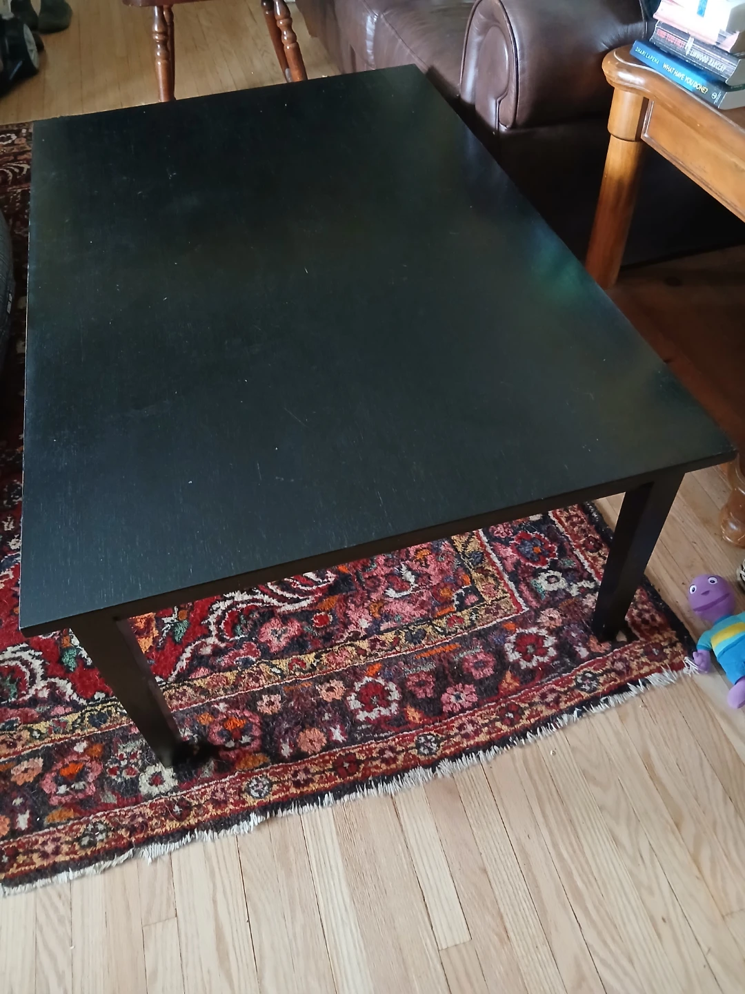 Black Coffee Table 47" l, 18" h - photo 3