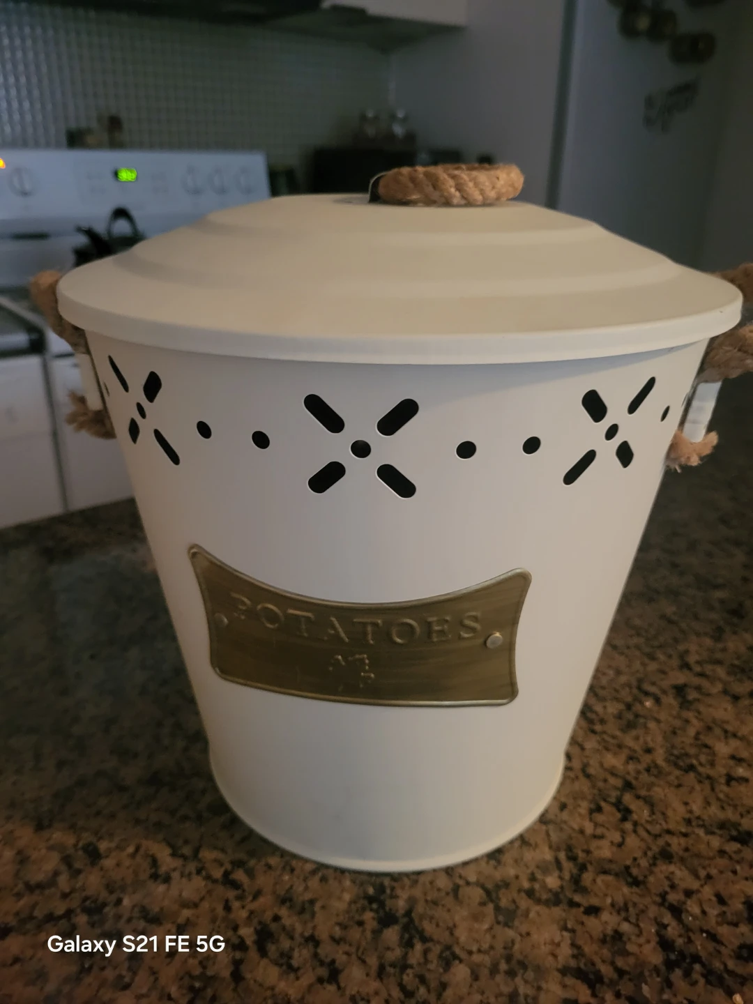 Vintage Style Potato & Onion Storage Bins (Set of 2)