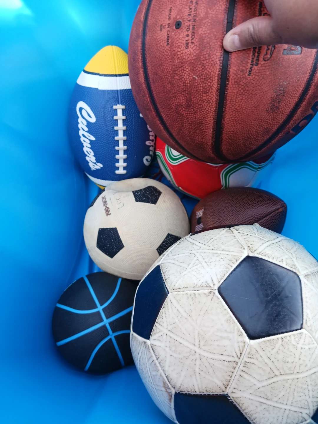 Assorted Sports Balls - Basketball, Soccer, Football - photo 2