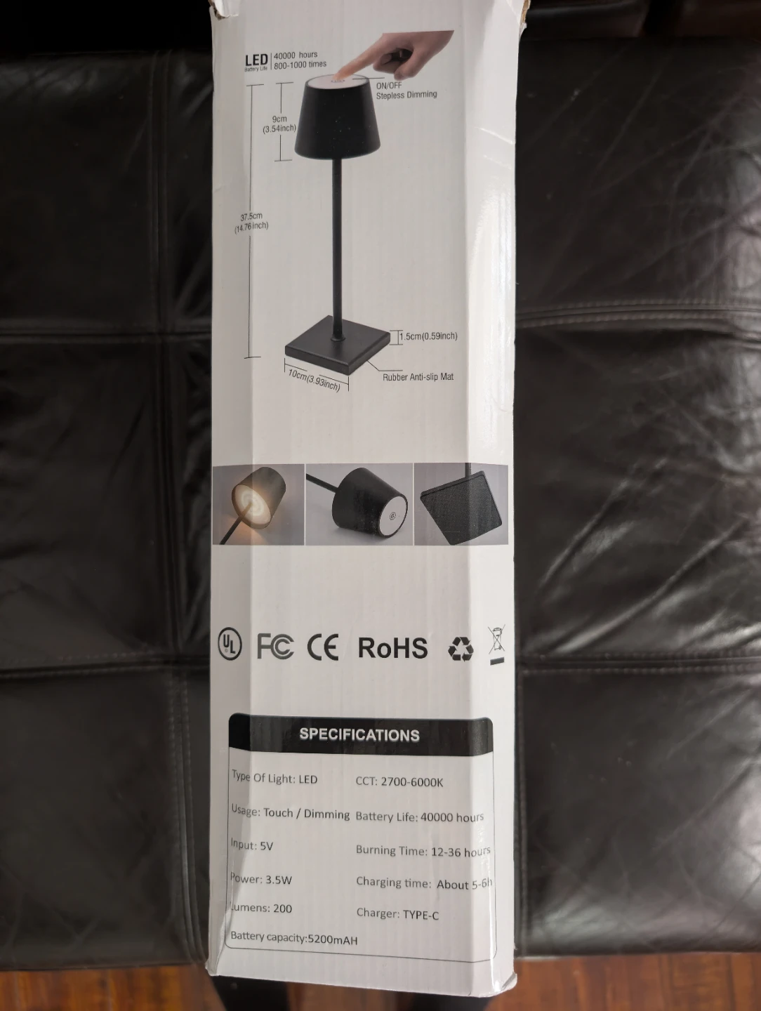 Cordless LED Table Lamps (2-Pack) - photo 2