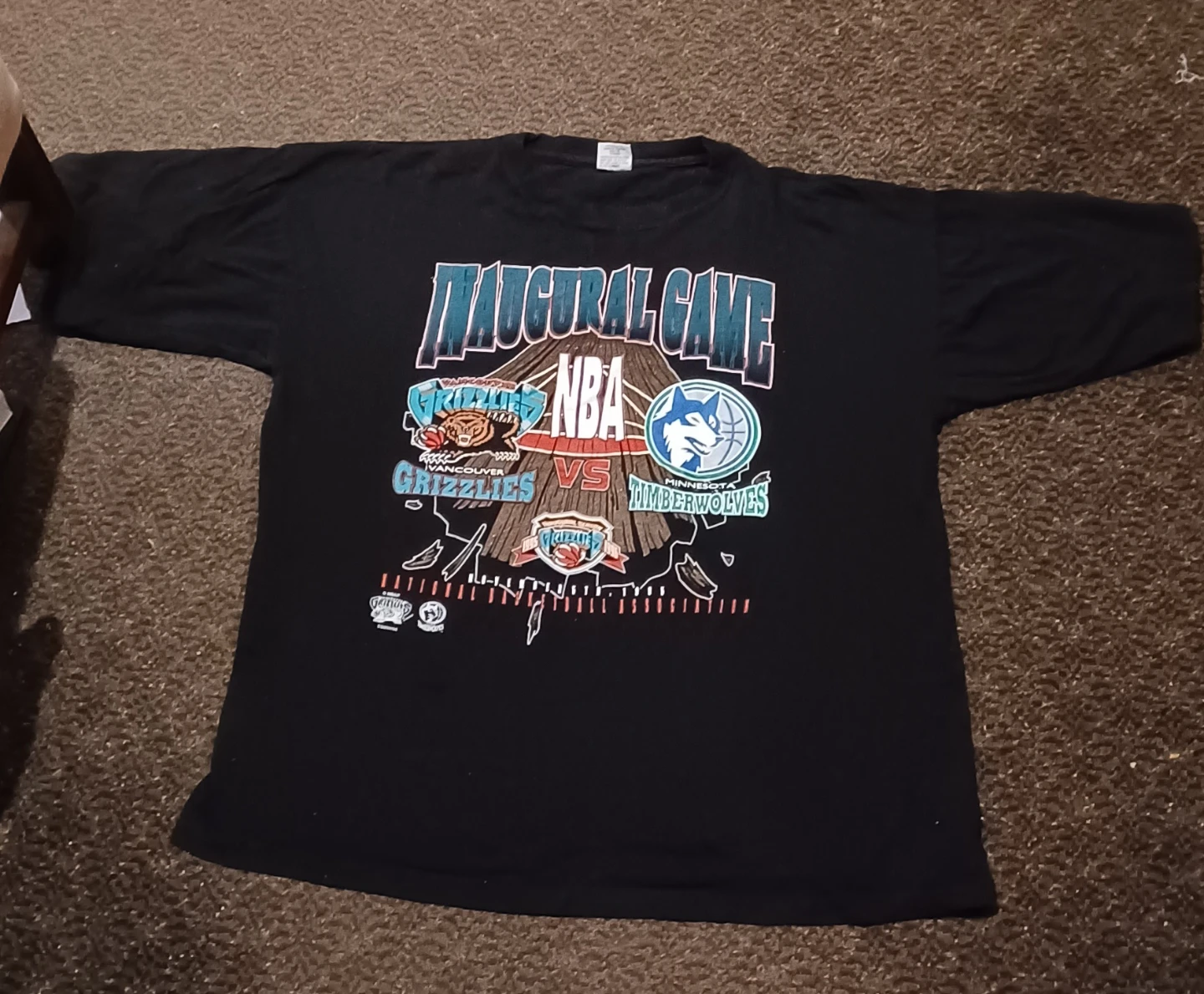 Vintage NBA Inaugural Game T-Shirt