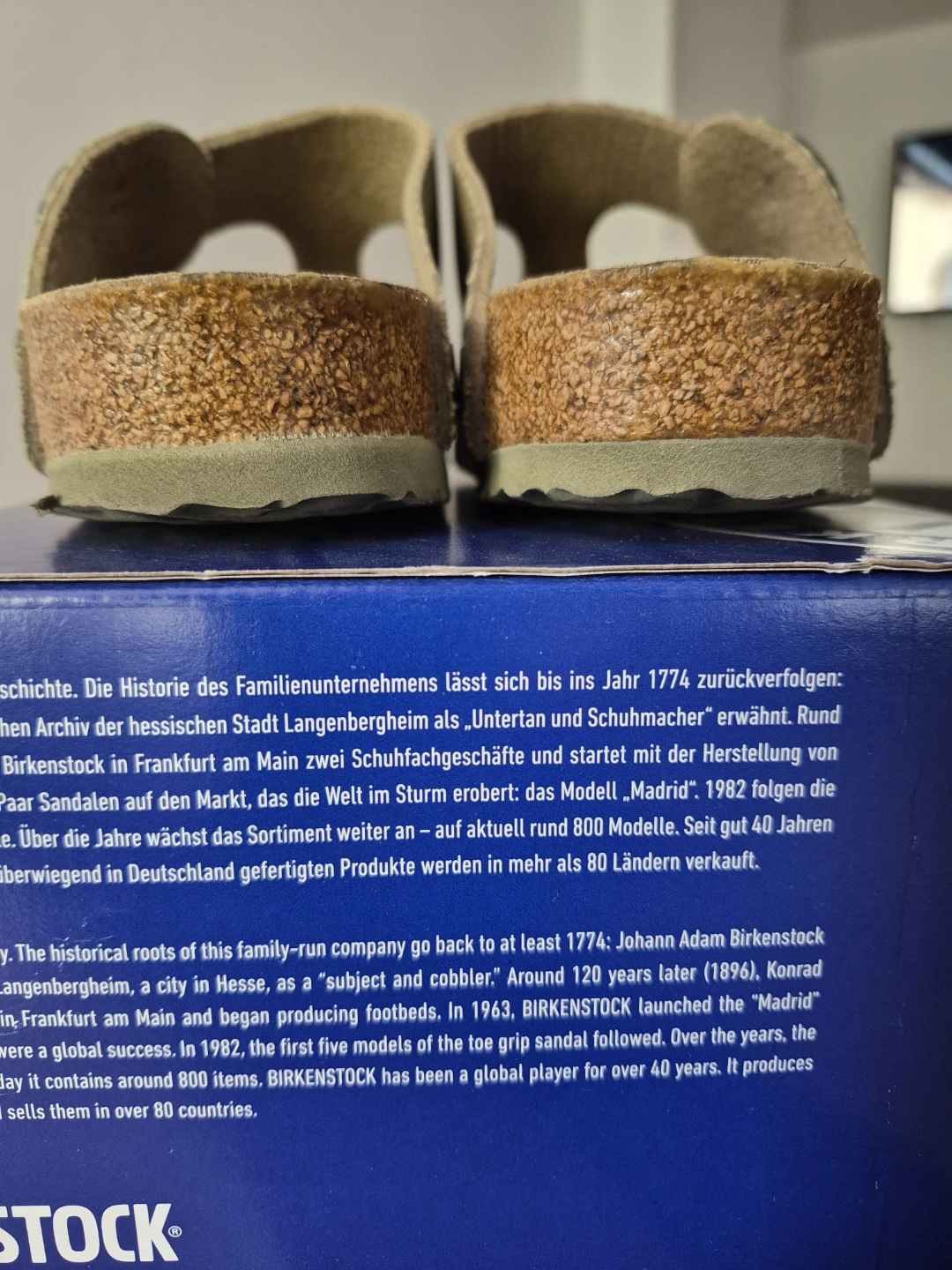 Birkenstock Vegan Sandals – Faded Khaki – Size 39 - photo 5
