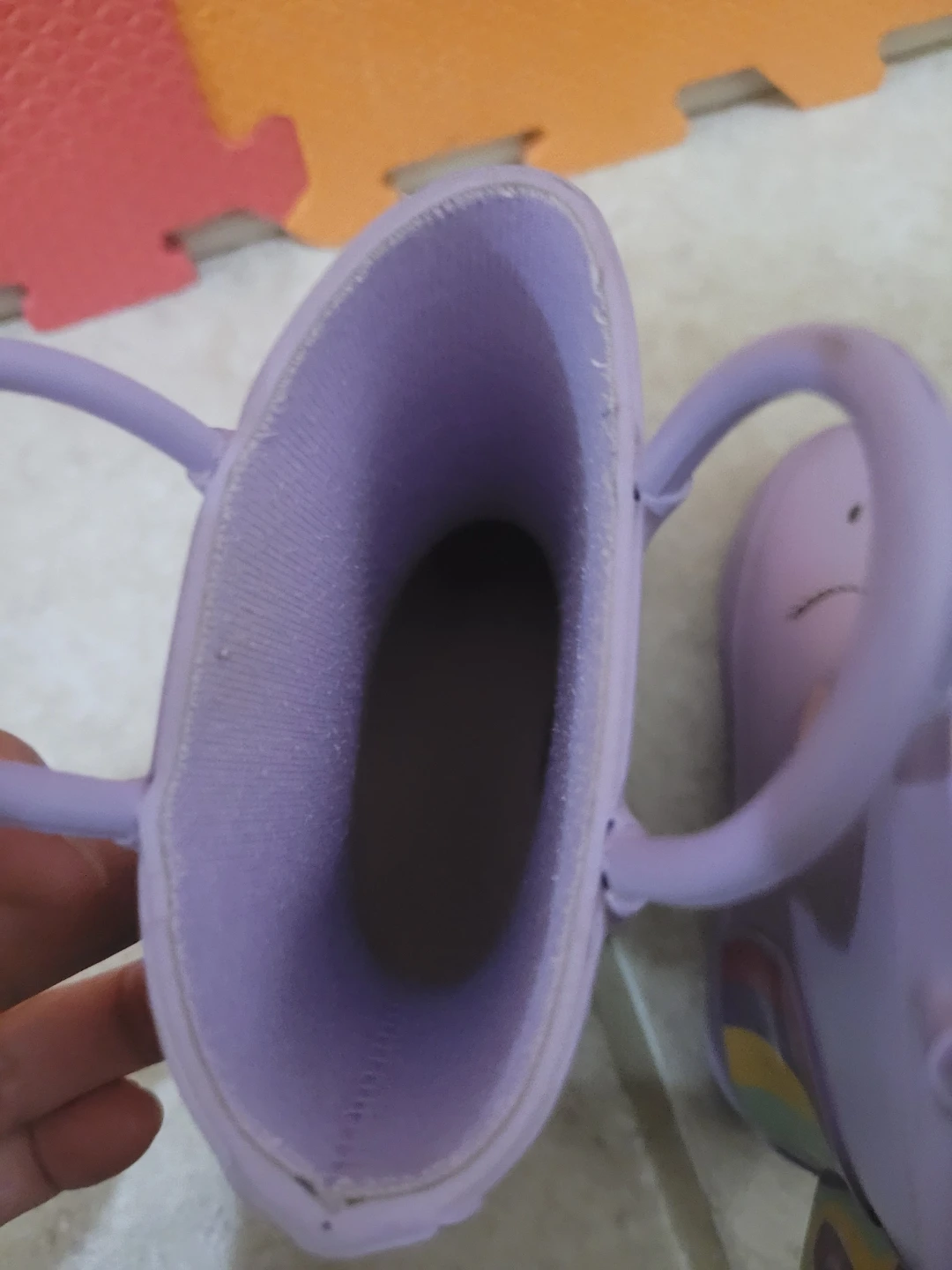 Unicorn Rain Boots toddler Size 6 - photo 4