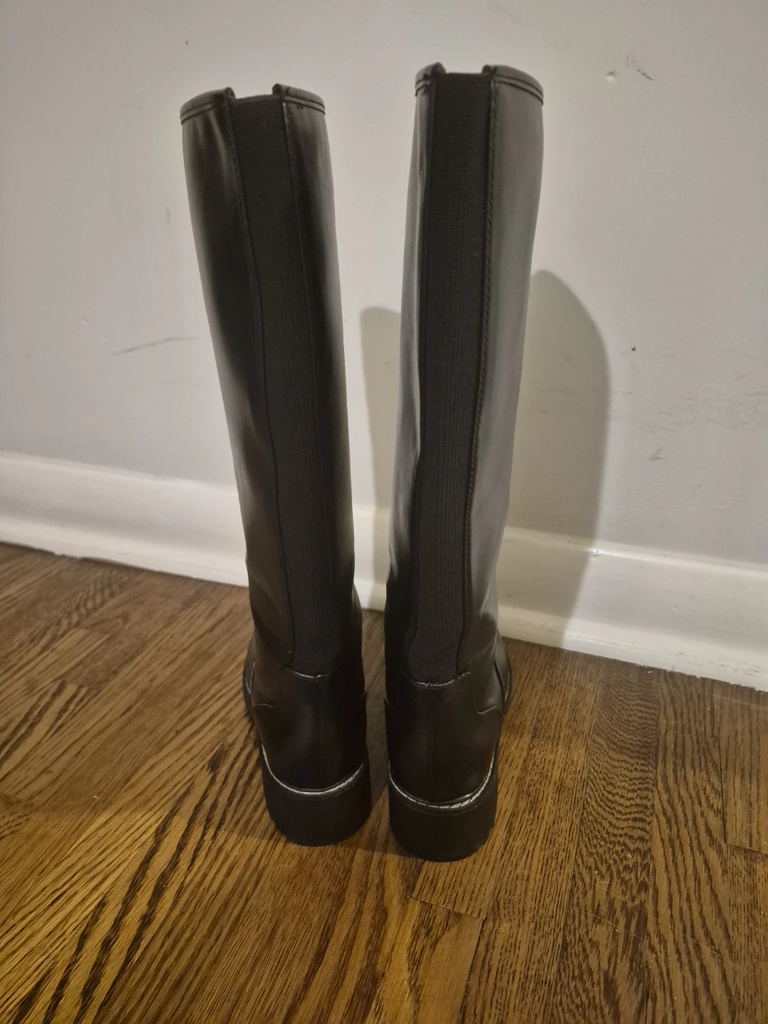 Black Knee-High Boots