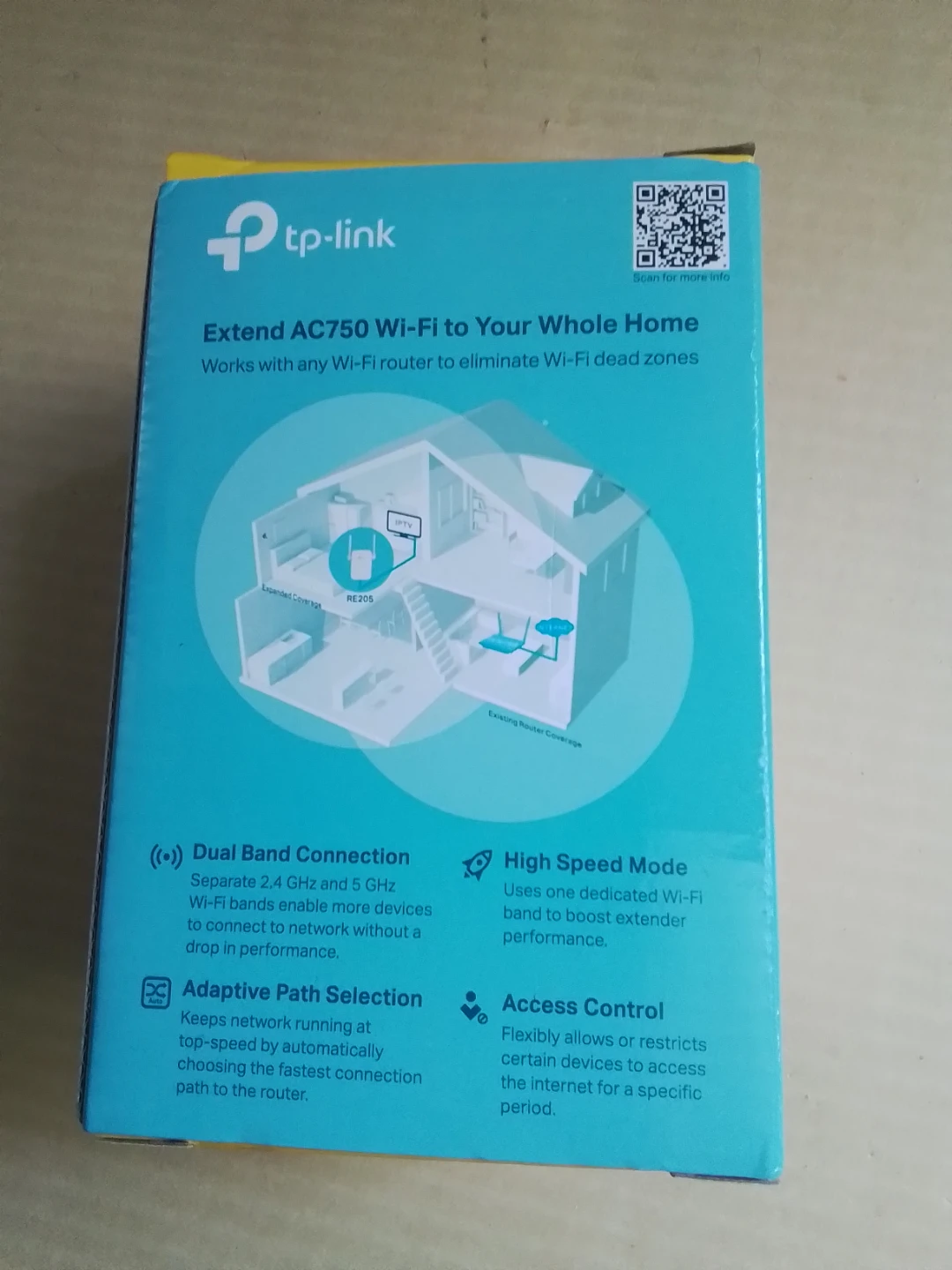 TP-Link AC750 Wi-Fi Range Extender RE205 - photo 3