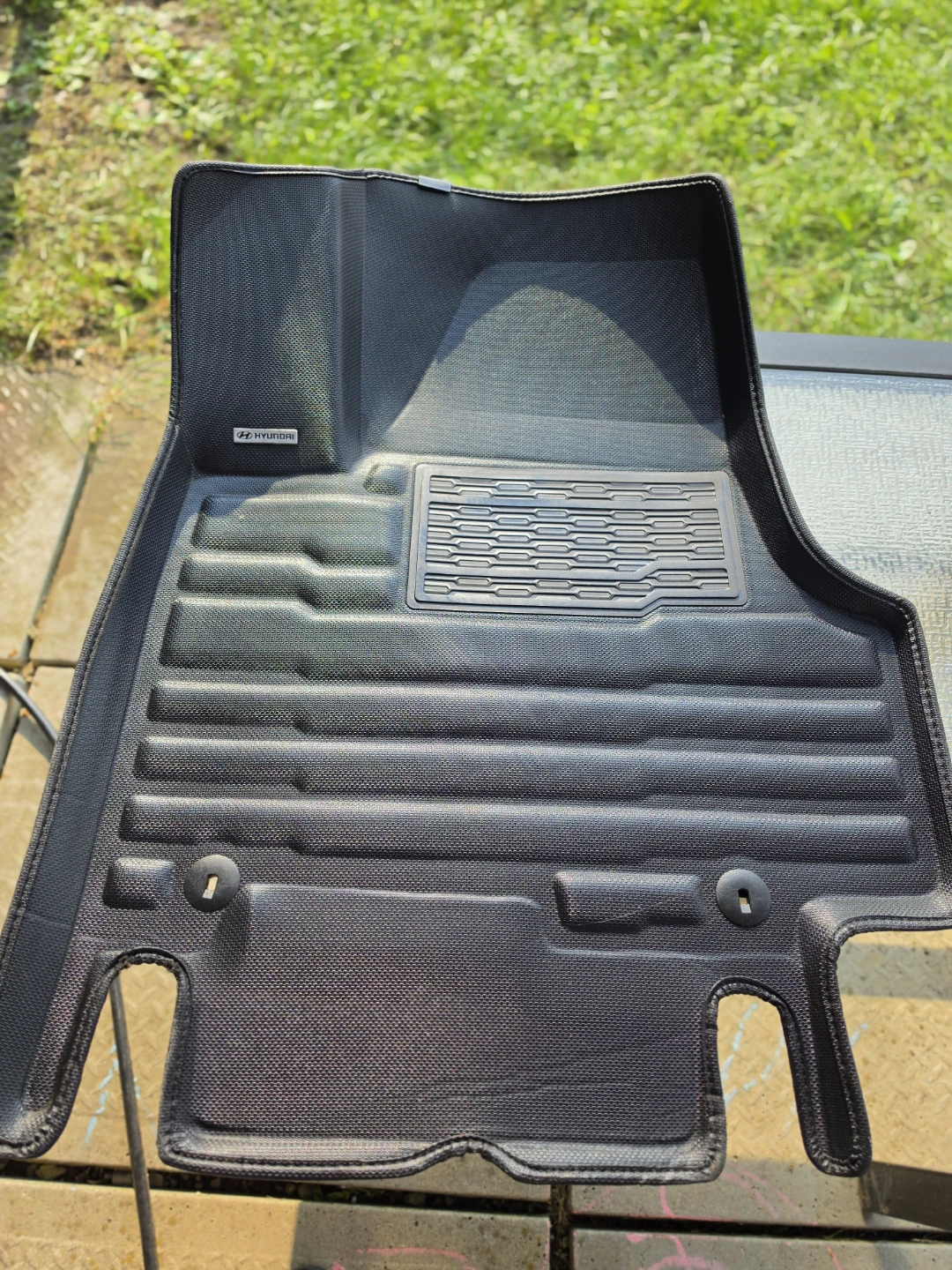Hyundai ioniq 5 OEM TuxMat & weather tech trunk liner