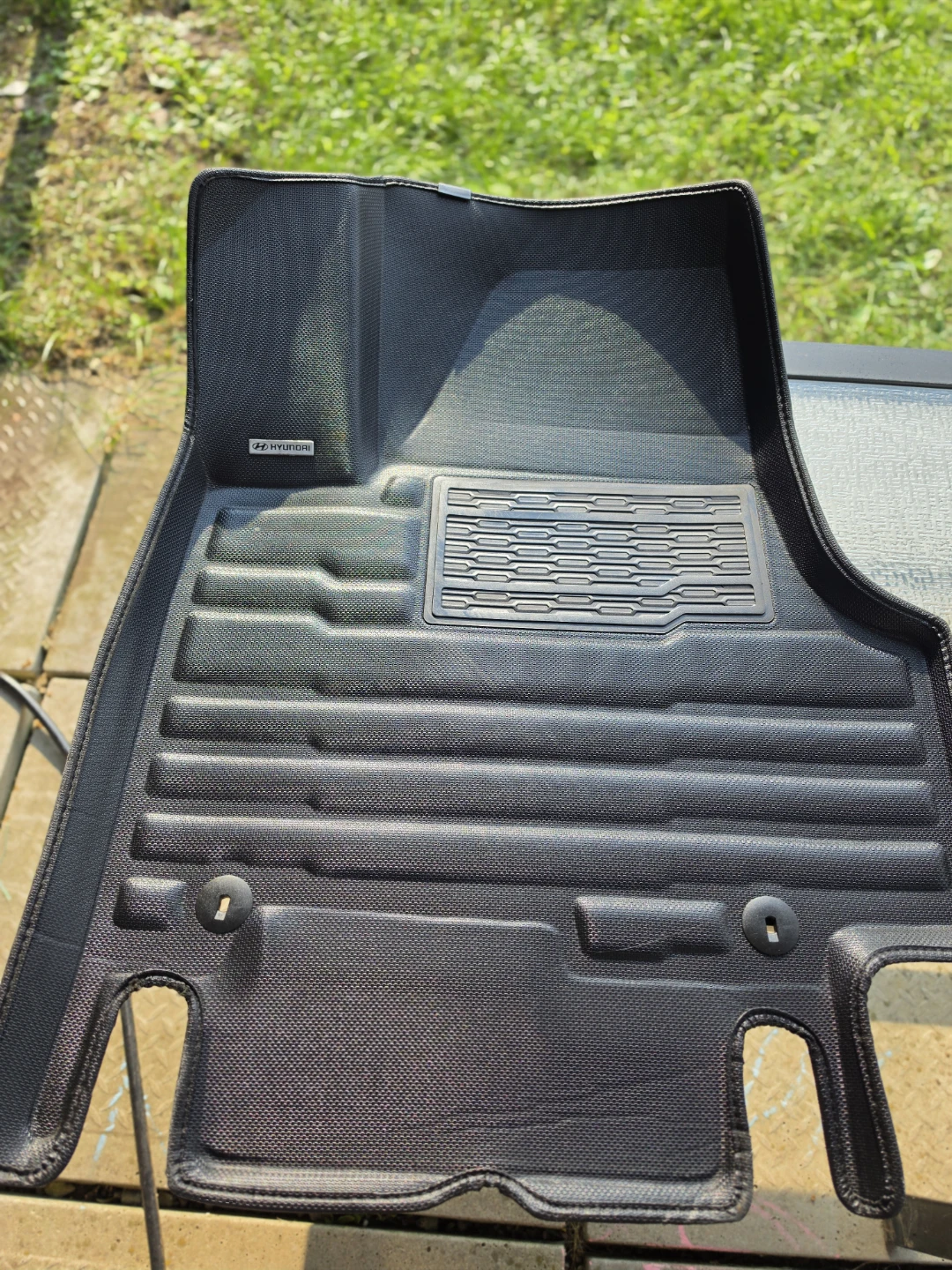 Hyundai ioniq 5 OEM TuxMat & weather tech trunk liner - photo 2