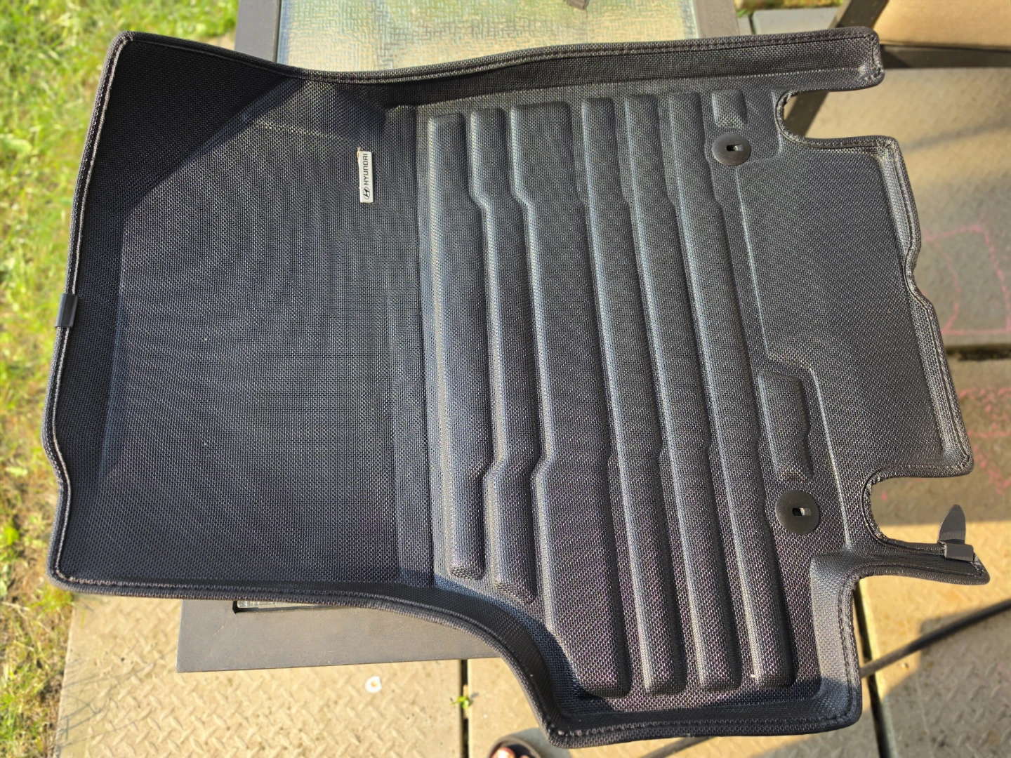 Hyundai ioniq 5 OEM TuxMat & weather tech trunk liner - photo 4