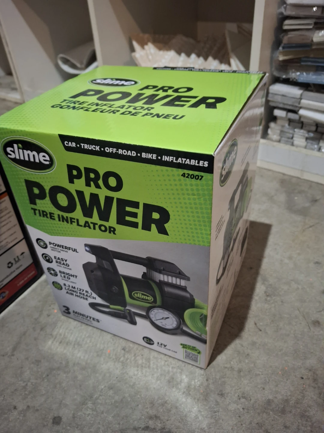 Slime Pro Power Tire Inflator