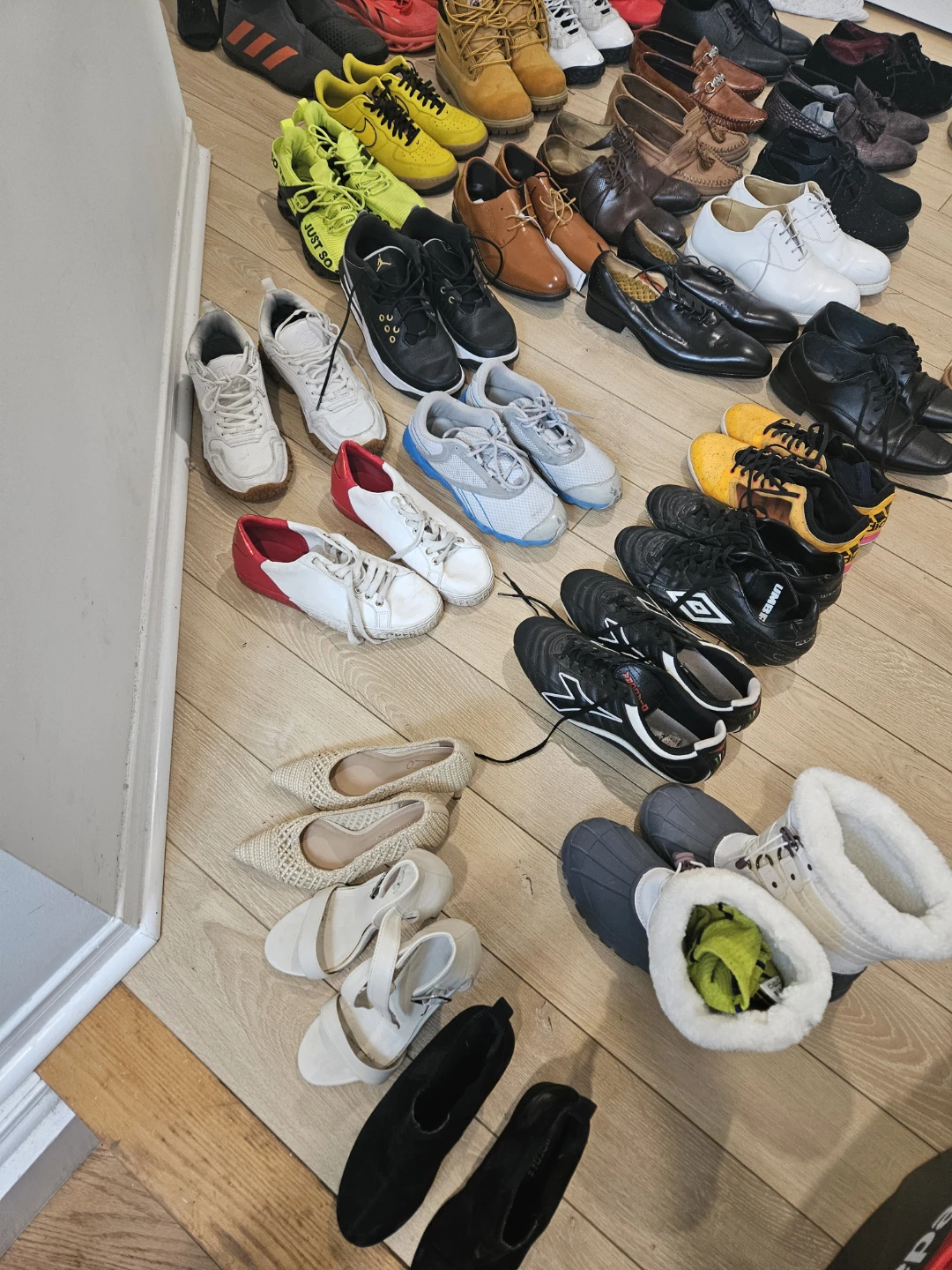 Shoes, all sizes,
