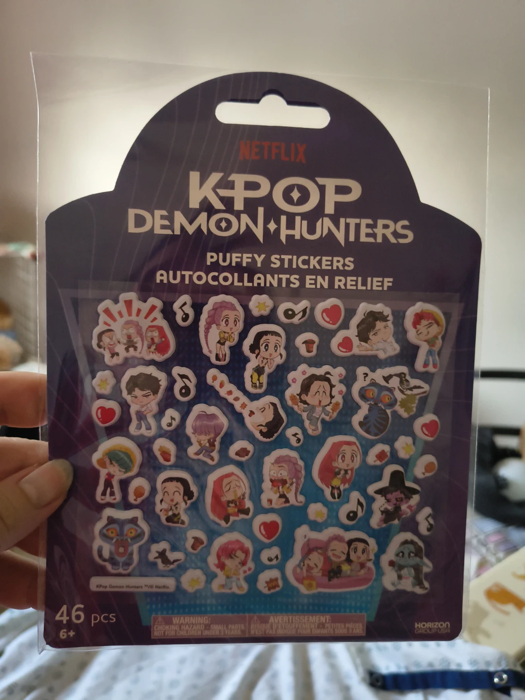 Netflix K-Pop Demon Hunters Notebook and Puffy Stickers - photo 3