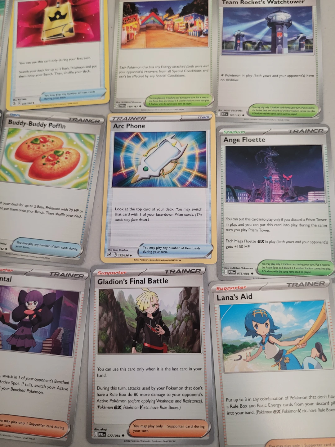 Pokemon Trainer Cards Lot for trade - photo 3
