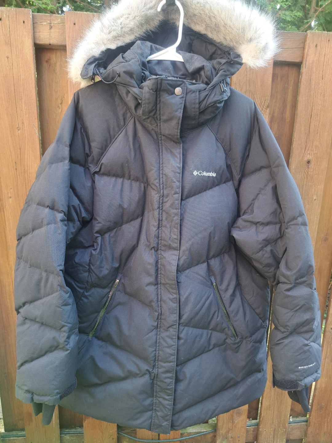 Columbia Down Jacket with Omni-Heat