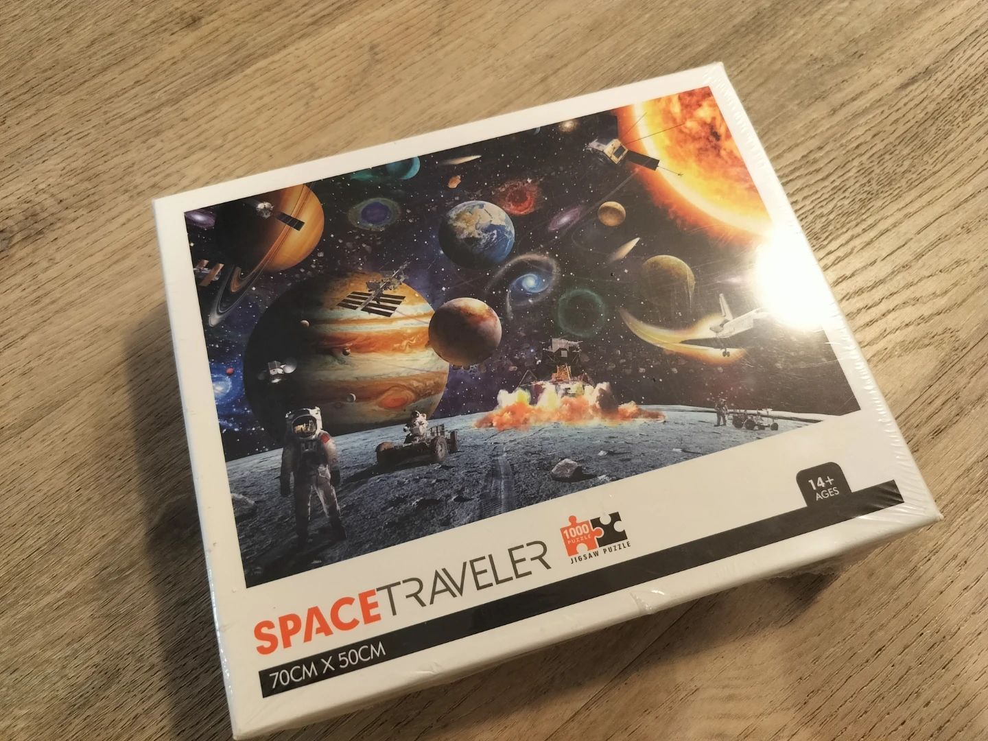 Space Traveler Jigsaw Puzzle
