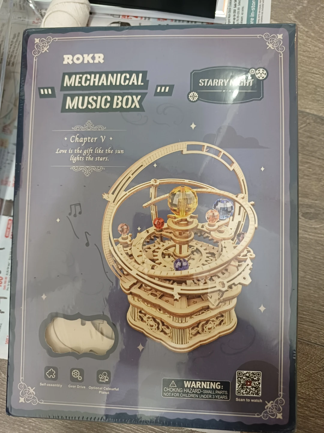 New ROKR Mechanical Music Box - Starry Night