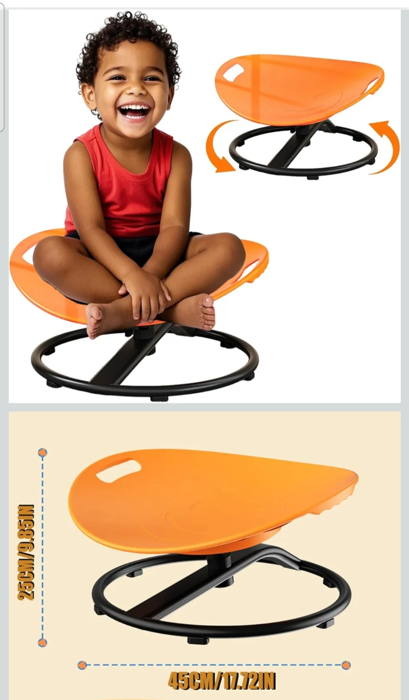 Spinning Chair for Kids Sensory Toys for Special Needs Children - photo 5